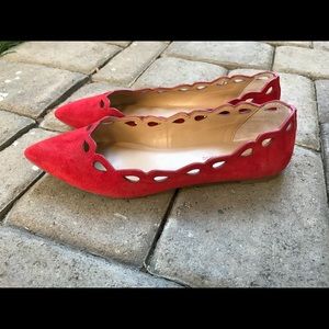 BANANA REPUBLIC Lazer cut flats